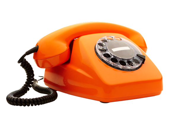 Telefoon oranje